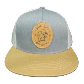 Buc-ee's 2025 Hat Collection Headwear Snapback Proflex Baseball Trucker Hats Unisex Mens Women Ponytail (US, Alpha, One Size, Adult, Leather Logo)