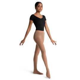 Capezio womens Ultra Soft Low-rise tights, Light Suntan, Small-Medium US