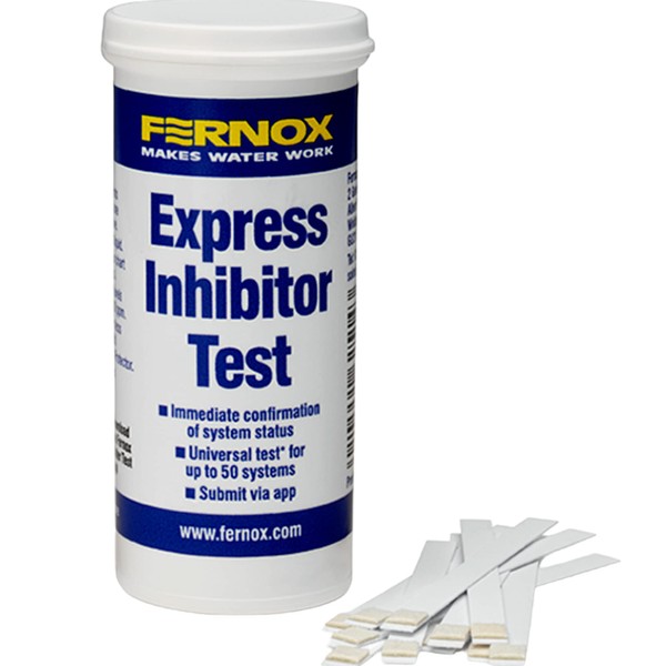 Fernox Test Express Inhibitor 62514 on-site Testing for Water Underfloor Heating & Central Heating Systems Kudos-Trading UK Next Working Day Prime delivery
