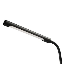 Globe Electric 56060 Arden 12" LED Integrated Desk Lamp, Adjustable Gooseneck, in-Line On Off Switch, USB Cable Included, 7 Watts, 200 Lumens,Black