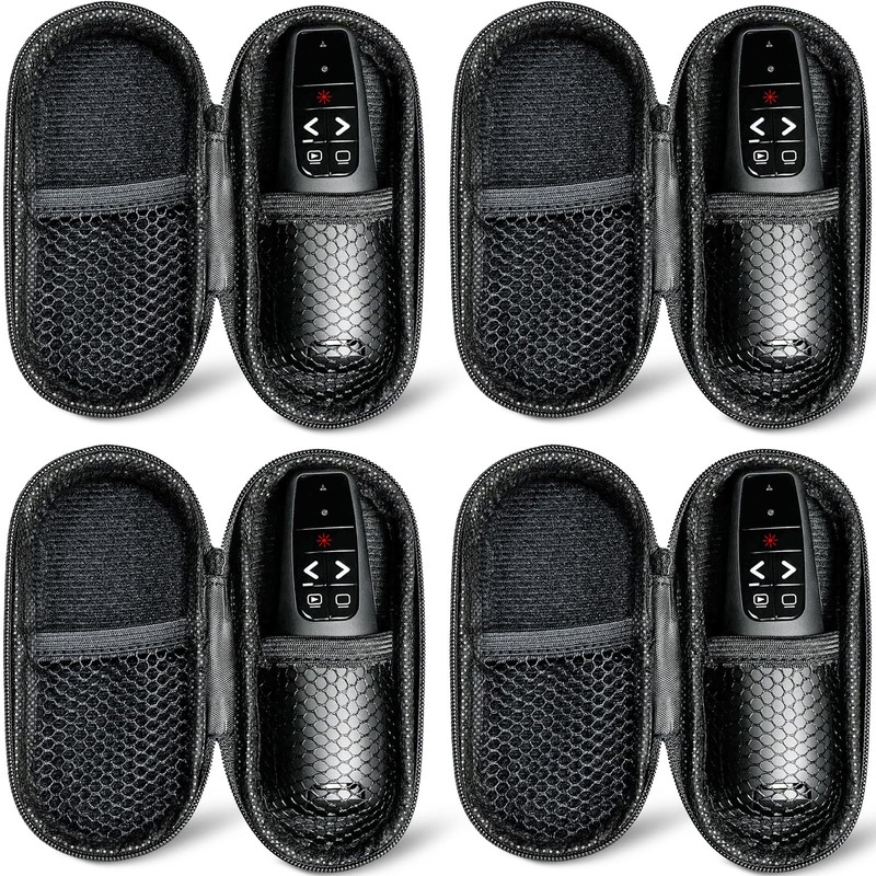 UBUYONE 4 Units Presentation Clicker with 4 Cases Wireless Presenter