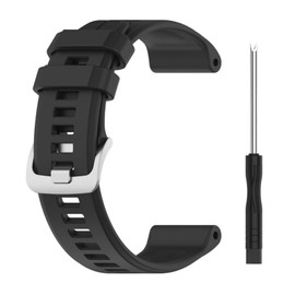 HEYUS Replacement Band for Garmin Forerunner 955/945/935/instinct/instinct 2, Wrist Strap for Fenix 6 Pro GPS/ 5/5 plus/Descent G1/approach S62 S60 Smartwatch (Black)
