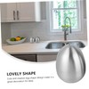 LABRIMP 2pcs Shaped Stainless Steel Condiment Bottles and Design for