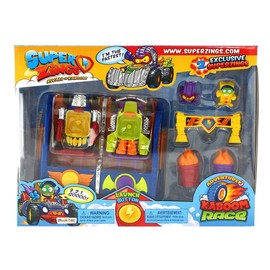 SuperZings - Kaboom Race Abenteuer 2 (PSZSP214IN01) mit 2 Fahrzeugen und 2 Exklusiv-Figuren