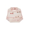 Gelato Pique PNK PBGG255747 Dachshund Pattern Eating Bib, Unisex Baby,