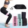 BLOODYRIPPA Fabric Resistance Loop Bands Set, 3 Resistance Level, Anti-Slip,