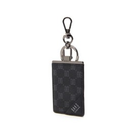Daks (신세계강남점)DBHO1F138BK LOUIS PVC블랙 가죽 DD로고 장식 키링 (DB HONG KONG GANGNAM) DBHO1F138BK LOUIS PVC Black Leather DD Logo Decorative Keyring