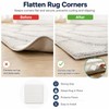 4Pcs Carpet Grippers For Rugs On Top Of Carpet, Rug