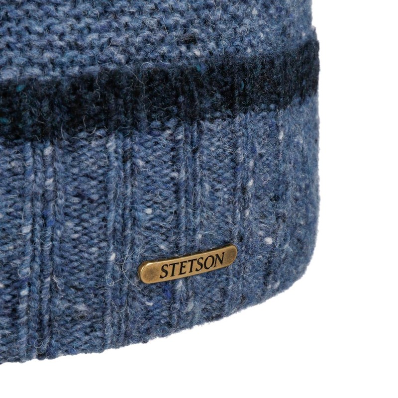 Stetson Donegal Men's Knitted Beanie Hat Made in Italy Autumn