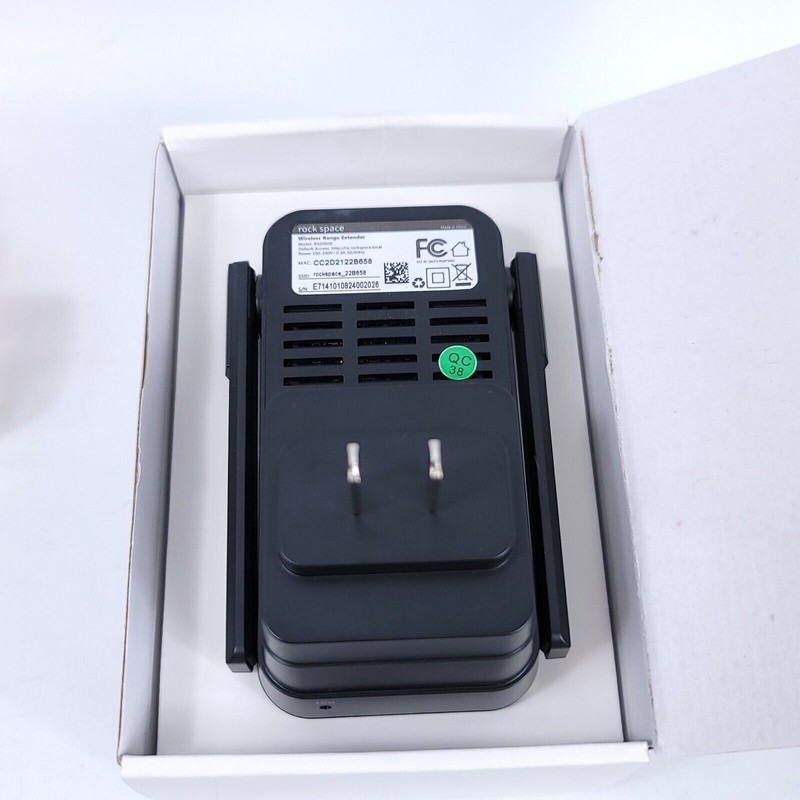 Rock Space N300 WiFi Range Extender Wireless Repeater, High Speed
