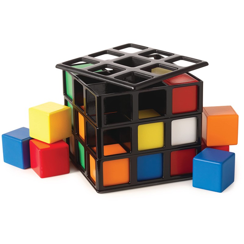 Rubik’s Cage, 3D Fast-Paced Strategy Sequence Game, Colour Stacking