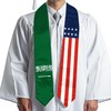 Endargros Saudi Arabia Flag International Students Graduation Sash Stole Scarves