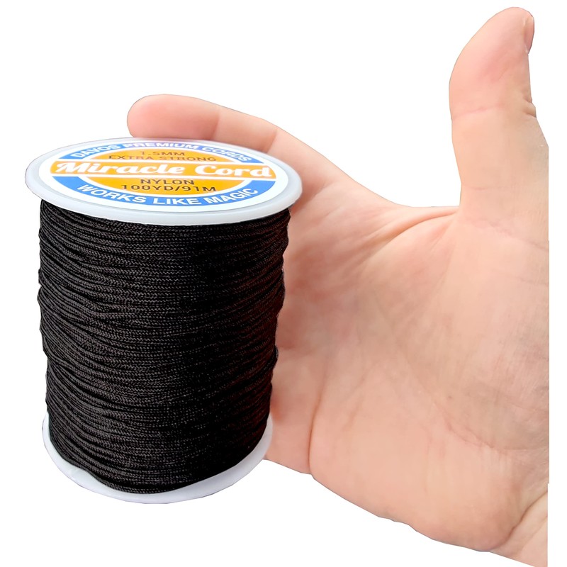 Miracle Cord Nylon Cord 1.5mm Multipurpose Extra Strong Braided Cord