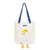 Phaoullzon Cute Canvas Tote Bag - Funny Duck & Goose