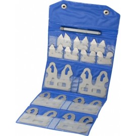 Value Collection 26 Piece, 0.5 to 13 mm Radius, Steel Radius Gage Set 0.5 mm ...