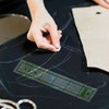 YSJCHEBS 2 Pieces Sewing Ruler Acrylic Patchwork Ruler Sewing Accessories