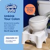 Squatty Potty Adjustable 2.0 Bathroom Toilet Stool 7 inch &