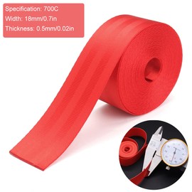 Bike Tire Liner, Bicycle Rim Tape, Puncture Resistant Rim Tape, Bicycle Inner Tube Protection Pad, Mountain Bike Tyre Protector Strip, Anti Puncture Wheel Rim Tape, 4 Pcs(Red + Yellow)