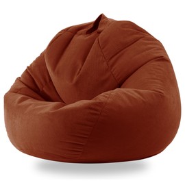 3 Ft Bean Bag Chair Cover (No Filler) Stuffed Animal Storage Bean Bag Cover For Pets Dogs/Cats Bed Corduroy Stuffed for Organizing Plush Toys