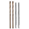 sourcing map Tap and Drill Bit Set, 2pcs M3 x