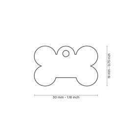 My Family Dog Name Badge 50g