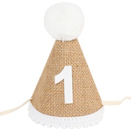 AEDOVE Baby Girls Birthday Hat 1st Birthday Party Hat Boy First Birthday Hat Boho Birthday Hat Photo Prop 1st Birthday Baby Decoration