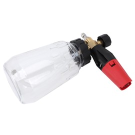 Ausla Autowaschschaum-Sprühschaum-Kanonen-Autowaschpistole 1000 Ml Mehrzweck-Hochdruckscheibe mit Einstellbarer Knopfdüse für Autos Motorräder Motorräder SUVs SUVs