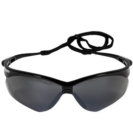 M DIAMOND M Safety glasses, 4200 Series Safety Glass, Lightweight with Adjustable Neck Cord, Camo Frame (Box of 12) (Smoke AF Lens)