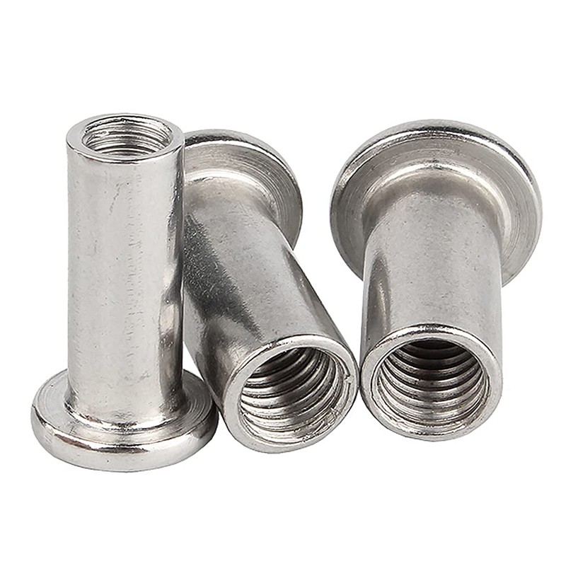 Yudesun Stainless Steel Lock Nuts - M6 M8 Internal Thread