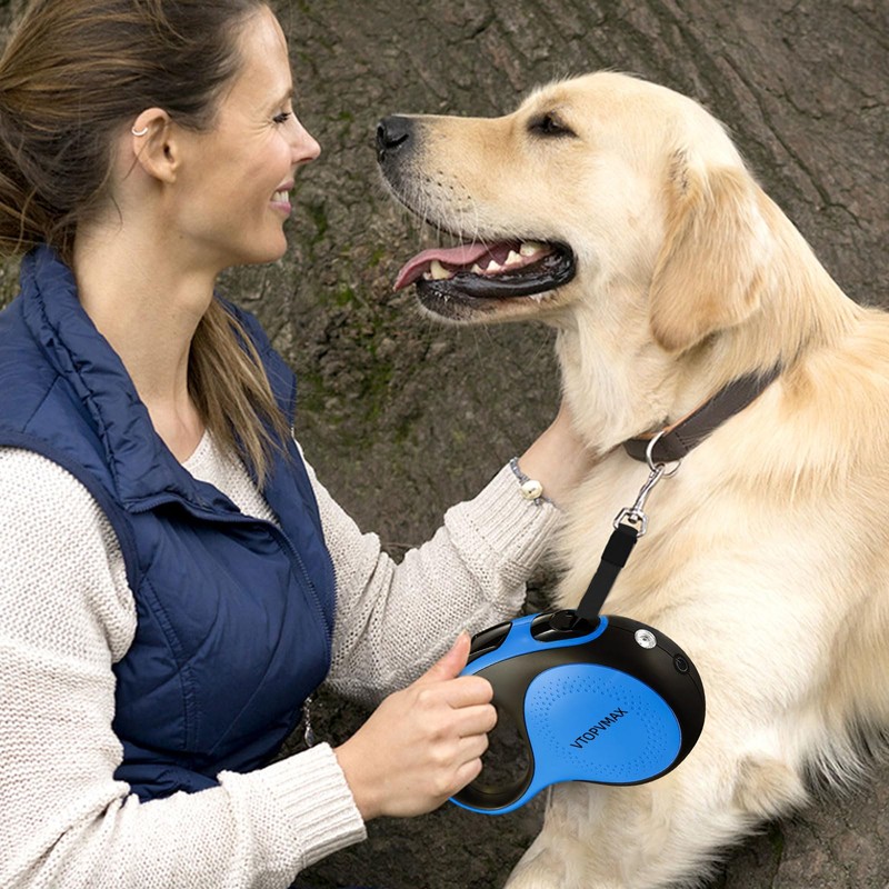 16Ft Retractable Dog Leash - for Small to Medium Dogs