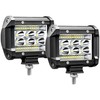 LIGHTBOSS 4 Inch LED Light Pods, 2Pcs 78W Off Road/Driving/Fog