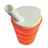 FabaCare Drinking Cup with Two Lids, Grooved Cup, Sippy Cup,