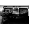 eVerHitch 2 Inch USA Black and Chrome Flag Hitch Cover