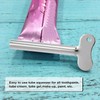 6pcs Toothpaste Squeezer Stainless Steel,Toothpaste Tube Squeezer Tool,Toothpaste Roller Tube