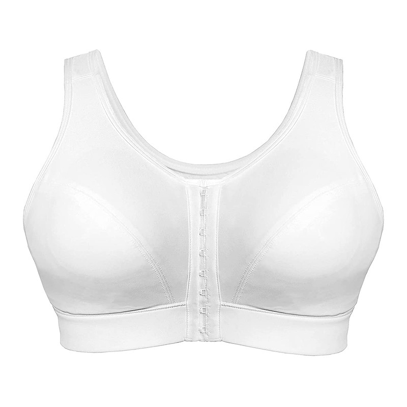 ENELL Women's Lite Full Coverage Sports Bra (101),2,White