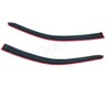 LQQDP Set of 2 Front JDM Smoke Sun/Rain Guard Outside