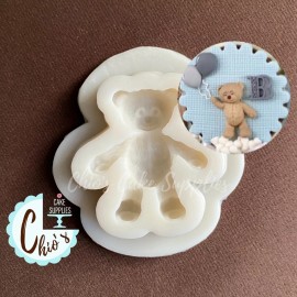 Unbranded Teddy Bear Silicone Mold, 1½" H
