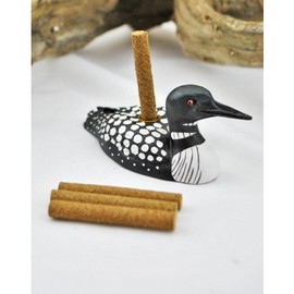 Paine's Loon Incense Burner Comes with 12 Balsam fir Incense Sticks