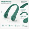 Portable Bladeless Neck Fan for Hands-Free Cooling – 5-Speed USB