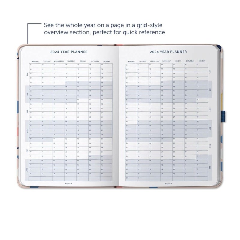 Busy B - January to December 2024 Day Per Page