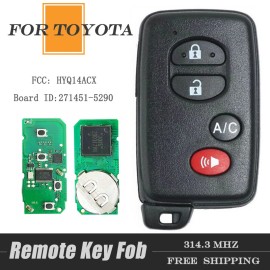 Unbranded for 2010-2015 Toyota Prius / Plug-In Smart Key Remote Fob HYQ14ACX - 271451-5290