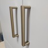 Aibeli 10 Pack Champagne Cabinet Pulls 6.3 inch(160mm) Oval Flat