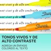 Sharpie® Tank Resaltador/Marcador de Texto, Punta Cincel/Biselada, Surtidos, 4 Piezas,