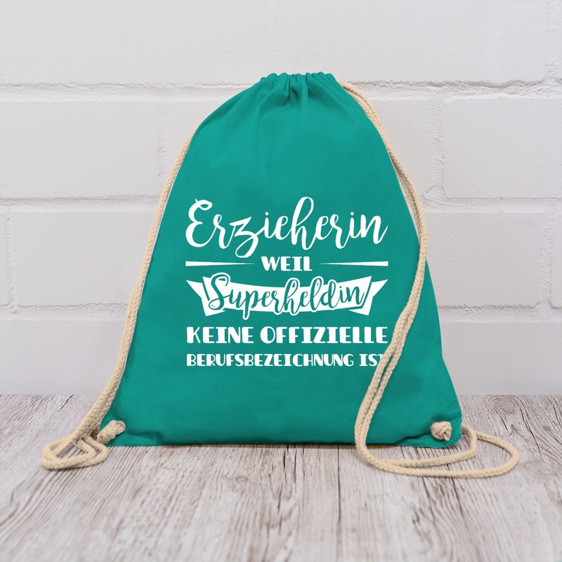 Shirtracer - Gym Bag Backpack - Bags - Teacher Superhero