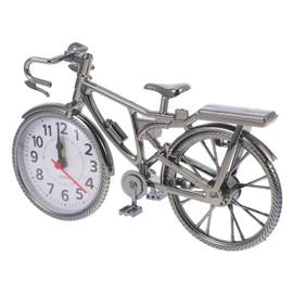 MAGICLULU Vintage Bicycle Alarm Clock Retro Style Bedside Clock for Home Office Decoration Compact Unique for Adults for Bedrooms and Classrooms