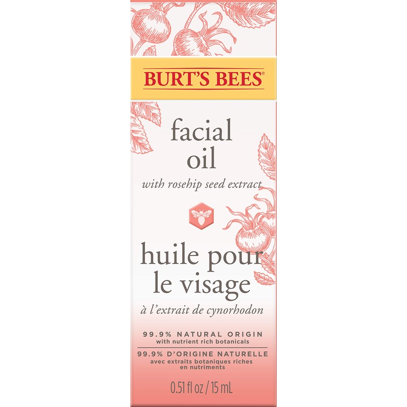 Burt's Bees Complete Nourishment Facial Oil, 15 mL (packaging may