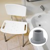 Heavy Duty Shower Chair Leg Caps 4 Pack - Replacement