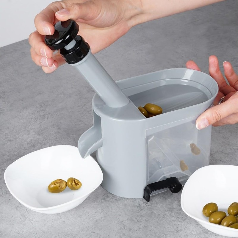 Cherry Pitter Olive Corer for Cherries and Olives with Suction