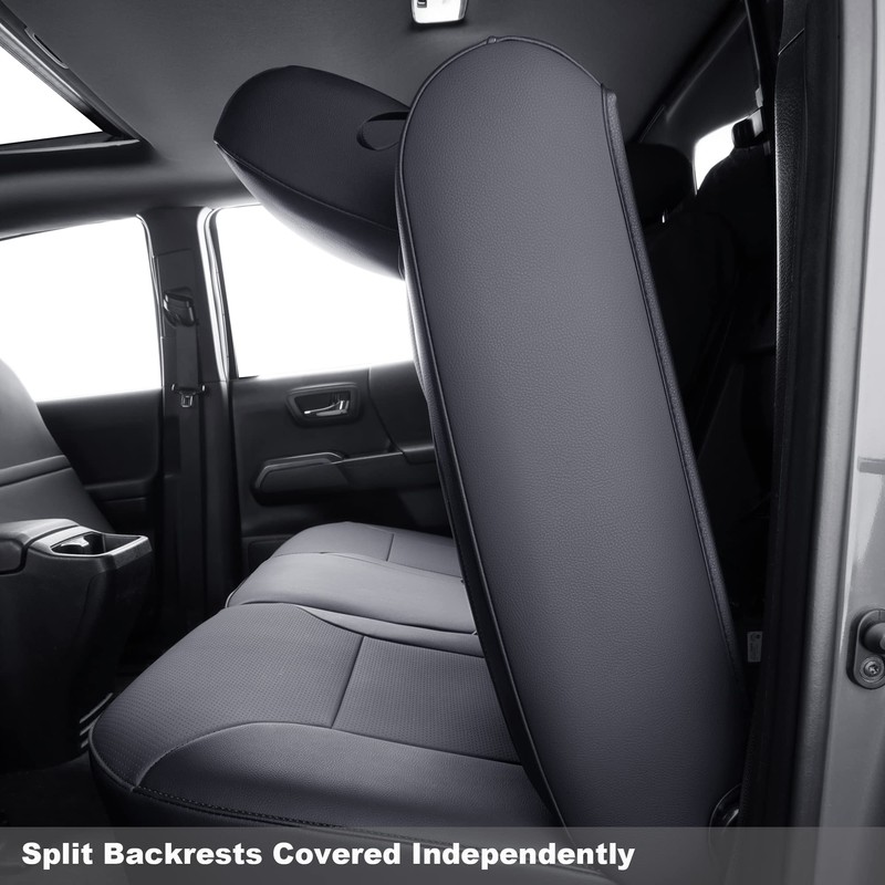 LUCKYMAN CLUB Rear Seat Covers Custom Fit for 2024 2025