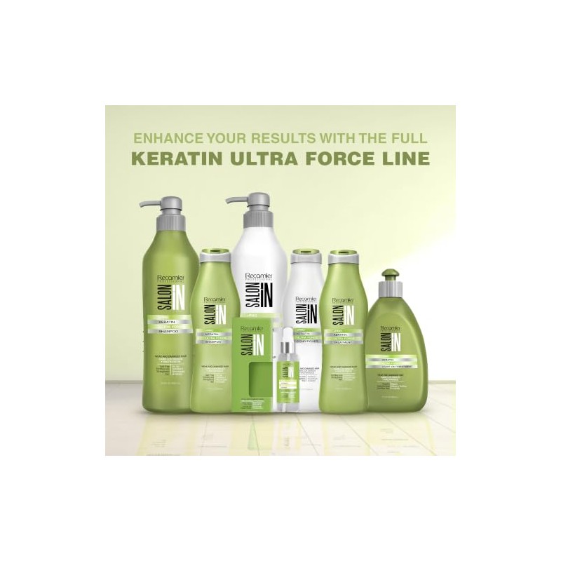 Recamier SalonIn Pro Keratin Ultra Force Shampoo For Damaged Hair